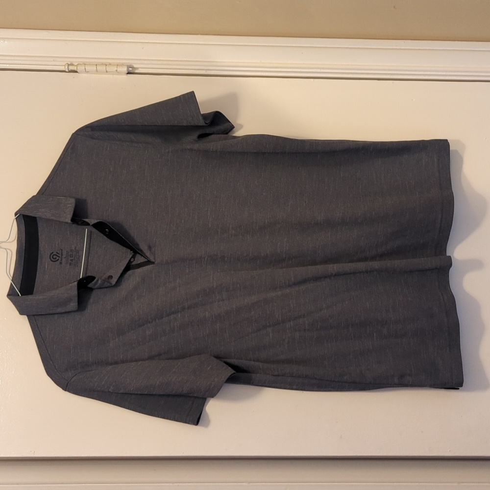 Champion grey Men polo shirt. Size L.